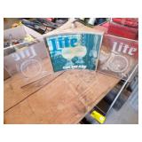 Beer sign, John Deere sign