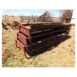 3 - Poly Liner Feed Bunks, 11' Long