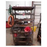 shop cart/shelves on rollers