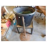 1 - Metal Stand w/ Rollers, MORE