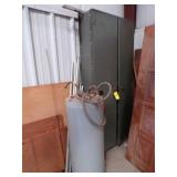 Metal storage cabinet