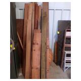 3-Vintage doors, misc. lumber