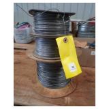 3-partial rolls of fence wire