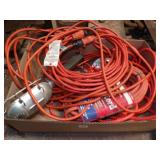 Box of extension cord, etc.