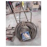 dolly cart with electric wire