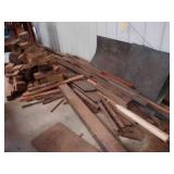 Square tubing, flat steel, cut offs