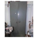 Metal storage cabinet