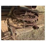 Antique/Vintage Steel Wheels - 10