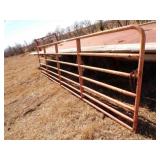 1 - Orange 16' Gate, 7-Bar