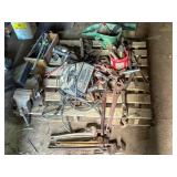 pallet of misc. tools