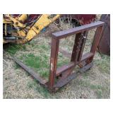 Graves round bale feeder