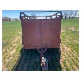 Stock trailer bumper pull