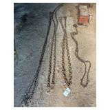 5-assorted size chains