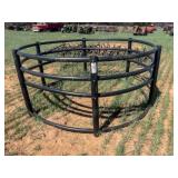 Poly Rd bale hay feeder