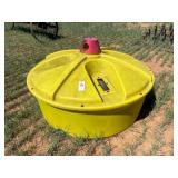 Yellow liquid lick tank