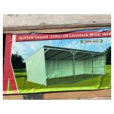 Suntop 25ï¿½x12ï¿½ Metal Livestock Shed