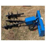 Skid Steer Post Hole Digger