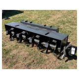 6ï¿½ Skid Steer Hydraulic Tiller