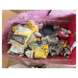 Large Assortment - insulators, fence clips,