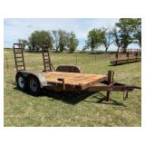 Heavy Duty Flatbed Trailer