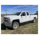 2015 Chevrolet Silverado, 2500 HD crew cab pickup,