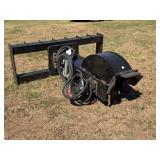 GIYI Skid Steer Stump Grinder