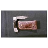 Folding Pocket knife With Sheath