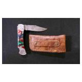 Folding Pocket knife With Sheath