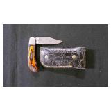 Folding Pocket knife With Sheath