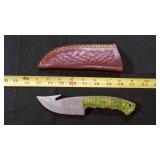 Gut Hook Knife With Sheath