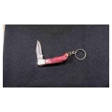 Miniature Folding Pocket Knife With Keychain