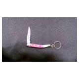 Miniature Folding Pocket Knife With Keychain