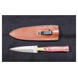 Double Edge Dagger Knife With Sheath