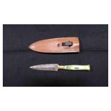 Double Edge Dagger Knife With Sheath