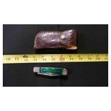 Folding Pocket Knife With Sheath