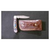 Folding Pocket knife With Sheath