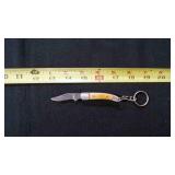 Miniature Folding Pocket Knife With Keychain