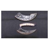 Ulu-Blade Knife With Sheath