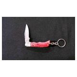 Miniature Folding Pocket Knife With Keychain