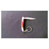 Miniature Folding Pocket Knife With Keychain