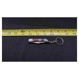 Miniature Folding Pocket Knife With Keychain