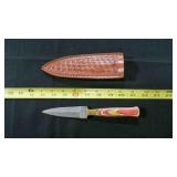Double Edge Dagger Knife With Sheath
