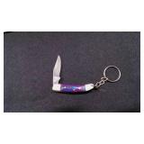 Miniature Folding Pocket Knife With Keychain