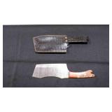 Cleaver Knife With Sheath