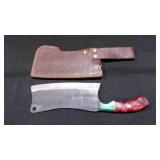 Cleaver Knife With Sheath