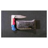 Folding Pocket knife With Sheath