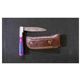 Folding Pocket knife With Sheath