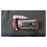 Folding Pocket knife With Sheath