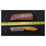 Tanto Blade Knife with Sheath