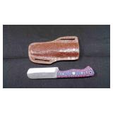 Bull Cutter Knife With Sheath